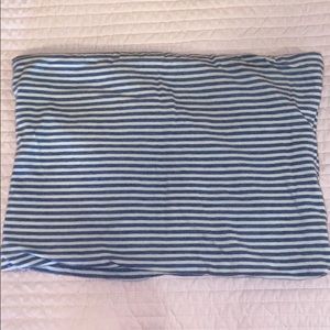 Striped brandy Melville tube top